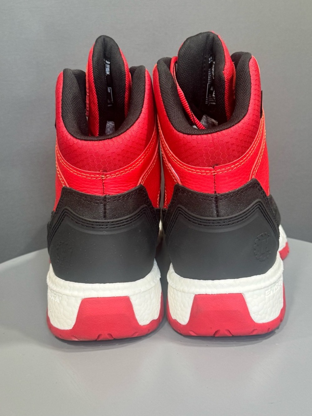 Hytest Men's Red Safety Boots - High Ankle Work Boot - Picture 5 of 8